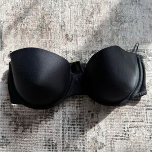 Maidenform Classic Black Strapless Bra
